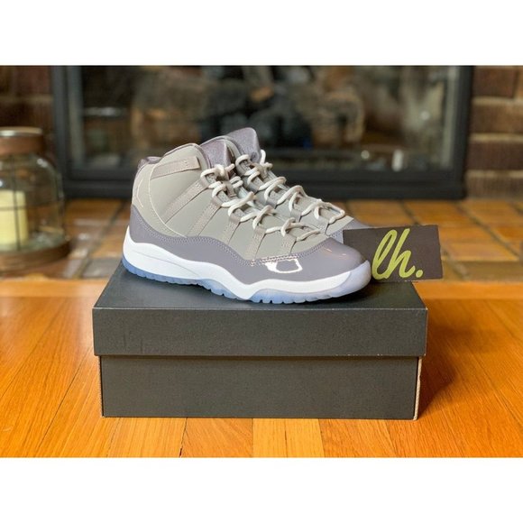 Size 3y Air Jordan Retro 11 "Cool Grey" - Picture 4 of 5